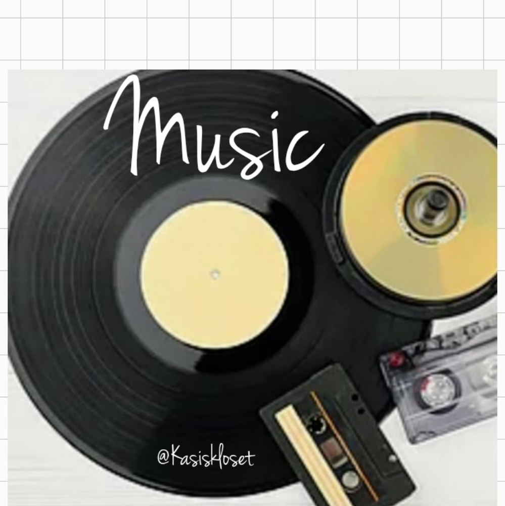 Assorted Varieties Of Music -Cd's -Vinyl Records -Cassette Etc